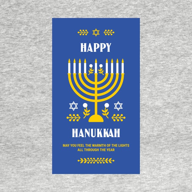 Happy Hanukkah Prints, Stickers & Magnets 6 by Studio-Sy